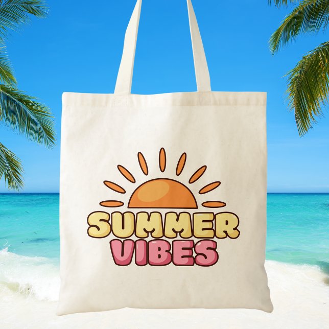 Bolso De Tela Vibes de verano de Boho moderno de moda (Subido por el creador)