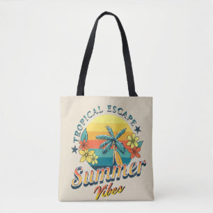 Bolso De Tela Vibes de verano - Escapada tropical