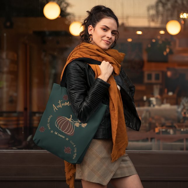 Bolso De Tela Vibes otoñales personalizadas (Subido por el creador)