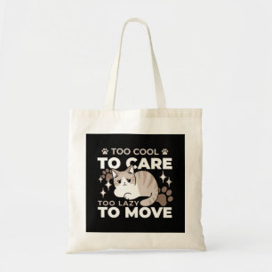 Bolso De Tela Vibes relajadas y perezosas para el diseño de los