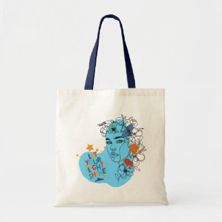 Bolso De Tela Vibes Tote Bag - Let your light shine