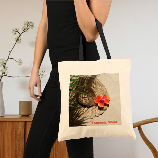 Bolso De Tela Vibes tropicales de la playa (Subido por el creador)