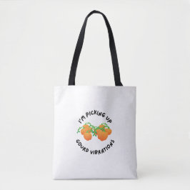 Bolso De Tela Vibraciones de calabaza
