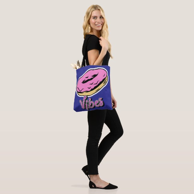 Bolso De Tela Vibraciones de Donut.. (Puesto)