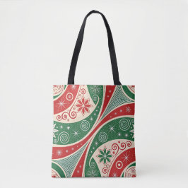 Bolso De Tela Vibraciones de Navidad