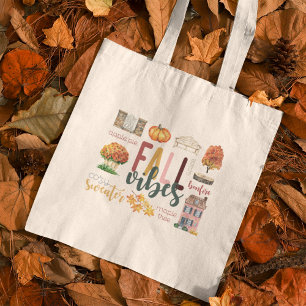Bolso De Tela Vibraciones de Otoño Favoritos de Otoño Acuarela R