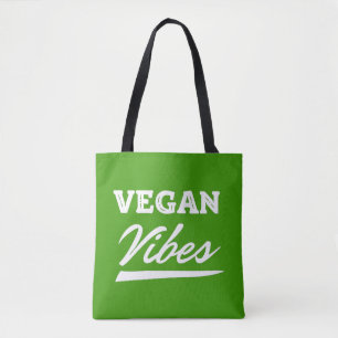 Bolso De Tela Vibraciones Veganas Vegetarianas