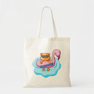 Bolso De Tela vibraciones veraniegas de la piscina de gatos di