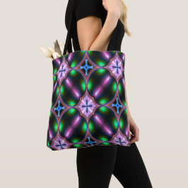 Bolso De Tela Vibrant Modern Geometric Abstract