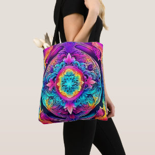 Bolso De Tela Vibrante espíritu de Mandala