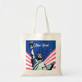 Bolso De Tela Vibrante Estatua de la Libertad en Estados Unidos