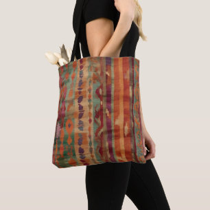Bolso De Tela Vibrante Estilo Tono tradicional de la tierra del