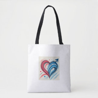 Bolso De Tela Vibrante flecha de amor corazón de tanque femenino