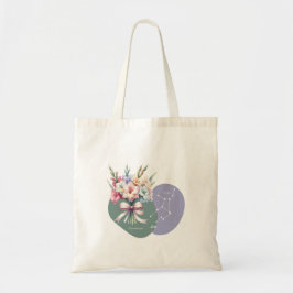 Bolso De Tela Vibrante Gladiolus Virgo Constellation Graceful