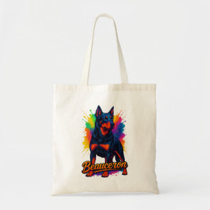 Bolso De Tela Vibrante Pop Art de Beauceron