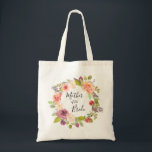 Bolso De Tela Vibrante Verano Madre De La Novia Tote Bag<br><div class="desc">Nuestra vibrante colección floral de verano incluye hermosas acuarelas de verano y follaje en rosa y coral llamativos con los correspondientes antecedentes para un diseño emocionante y elegante que es ideal para toda la colección de bodas, oficina o artículos personales. Revisa nuestra tienda para una colección completa y una gran...</div>