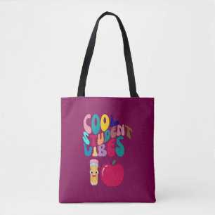 BOLSO DE TELA VIBRAXIONES GENIALES DE ESTUDIANTE VOLVER A LA ESC