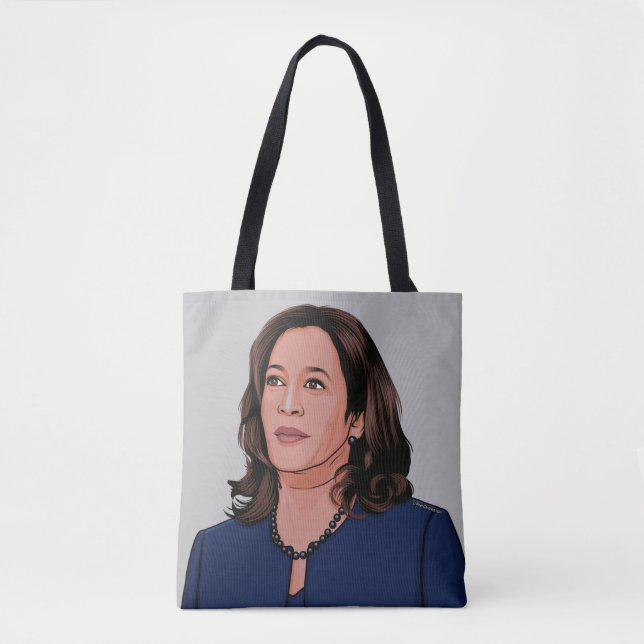 Bolso De Tela Vicepresidente Kamala Harris (Anverso)