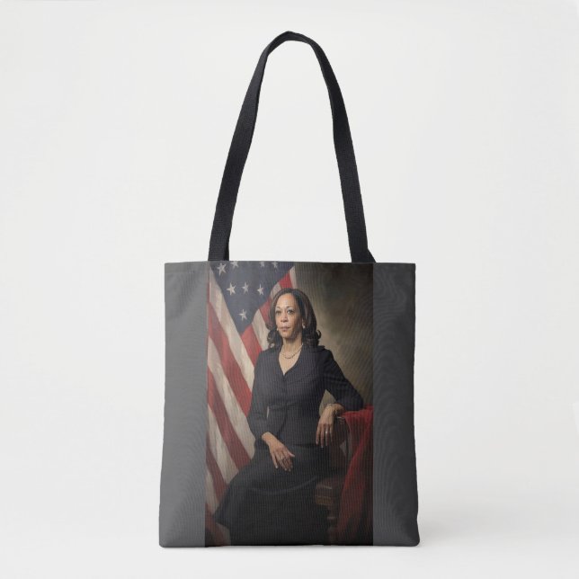 Bolso De Tela Vicepresidente Kamala Harris (Anverso)