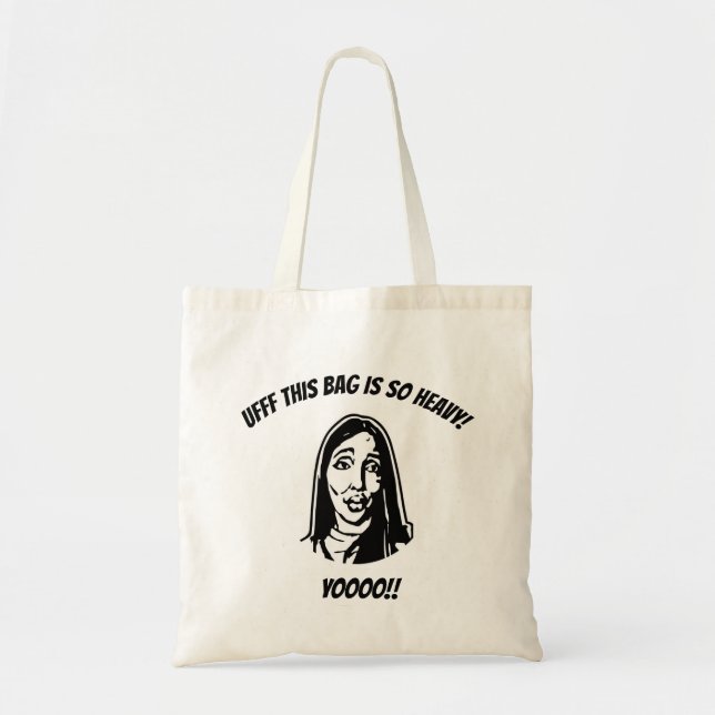 Bolso De Tela Vicky Tote Bag (Frente)