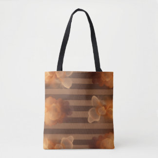 Bolso De Tela Victoria rayada