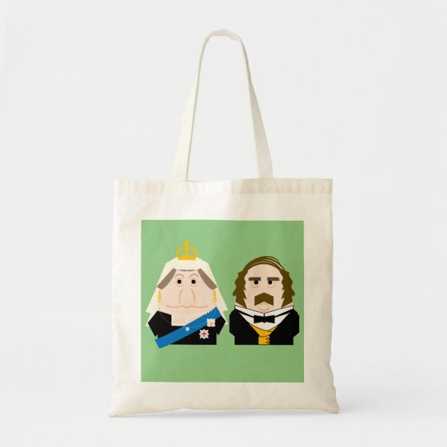 Bolso De Tela Victoria y Albert (Frente)