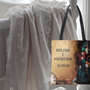 Bolso De Tela Victorian Steampunk Elegance Boda