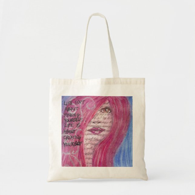 Bolso De Tela Vida (Frente)