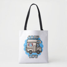 Vida de Campamento | Campista Retro Personalizada
