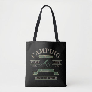 Bolso De Tela Vida de camping al aire libre