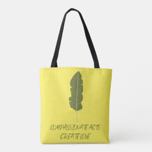 BOLSO DE TELA VIDA DE COMPASIÓN