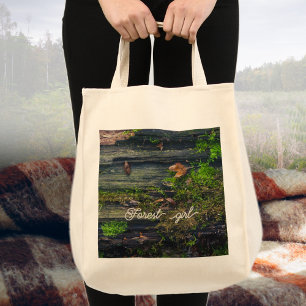 Bolso De Tela Vida de la madera