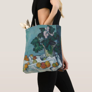 Bolso De Tela Vida de Paul Cezanne el aún con manzanas y un