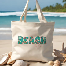 Vida de playa de Cute Retro