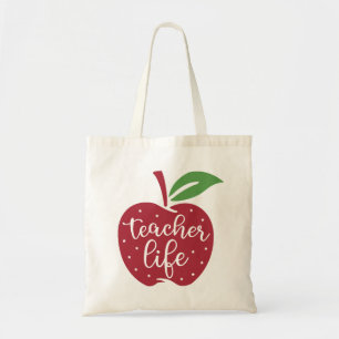 Bolso De Tela Vida de profesor de moda: Mostrar aprecio