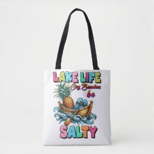 Bolso De Tela Vida del lago