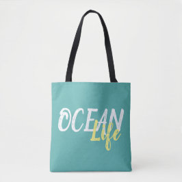 Bolso De Tela VIDA DEL OCÉANO bonito |