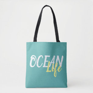 Bolso De Tela VIDA DEL OCÉANO bonito