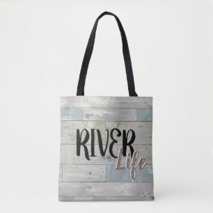 Bolso De Tela Vida del río