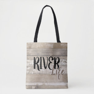 Bolso De Tela Vida del río