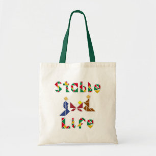 Bolso De Tela Vida estable