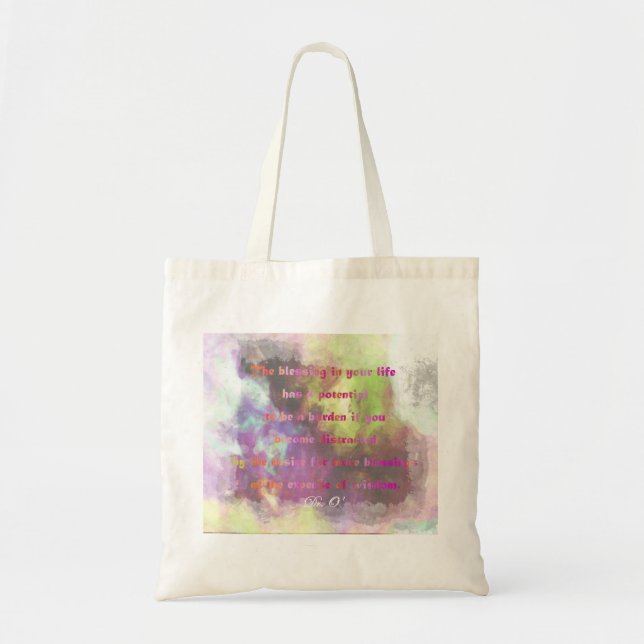 Bolso De Tela Vida - Tote (Frente)