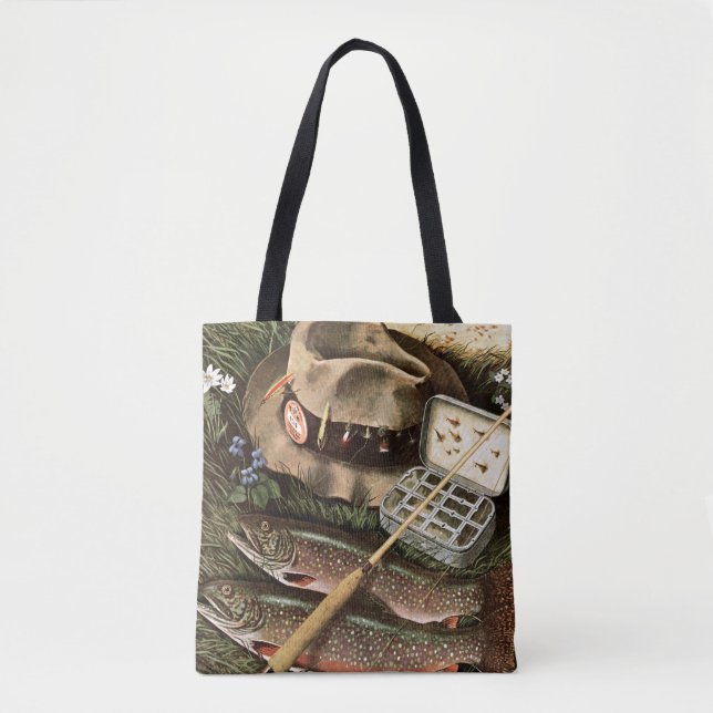 Bolso De Tela Vida útil de pesca (Anverso)