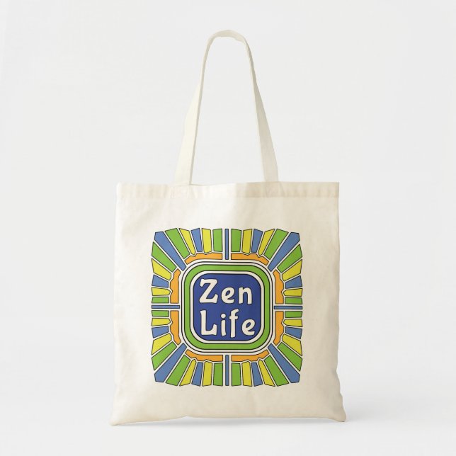 Bolso De Tela Vida Zen para mí (Frente)
