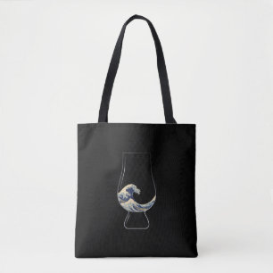 Bolso De Tela Vidrio Kanagawa Glencairn