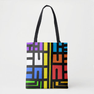 Bolso De Tela Vidrio manchado