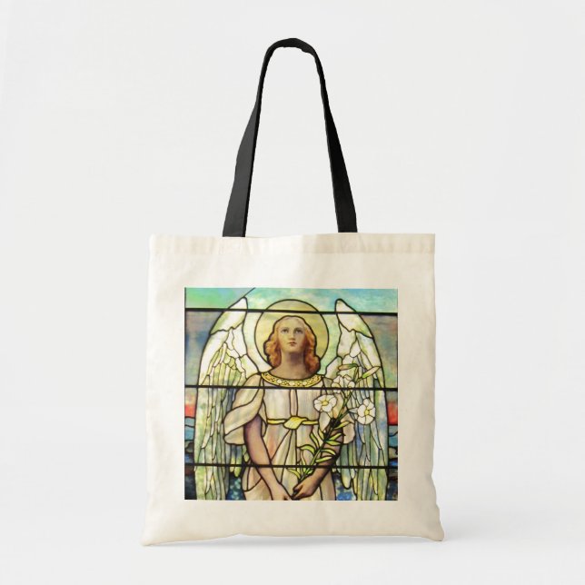 Bolso De Tela Vidrio teñido de Angel Gabriel (Frente)