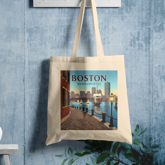 Bolso De Tela Viejo Boston Massachusetts (Subido por el creador)