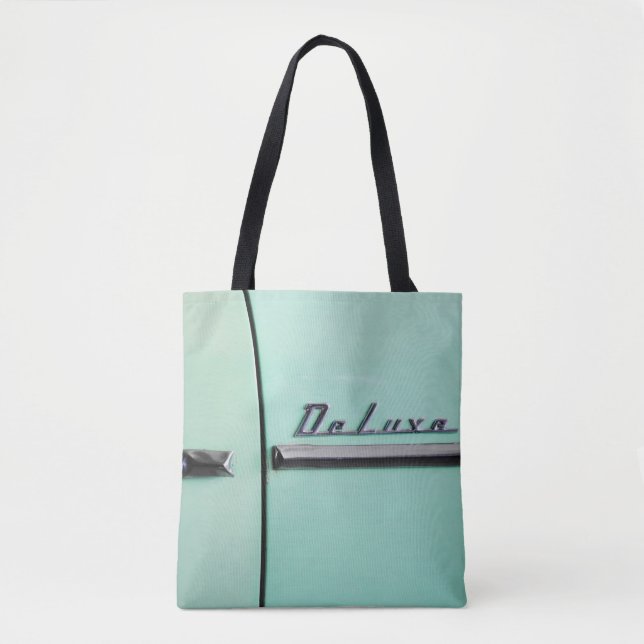 Bolso De Tela Viejo Chevrolet Deluxe (Anverso)