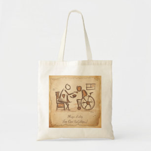 Bolso De Tela Viejo cuidador de moda, asistente de Enfermería